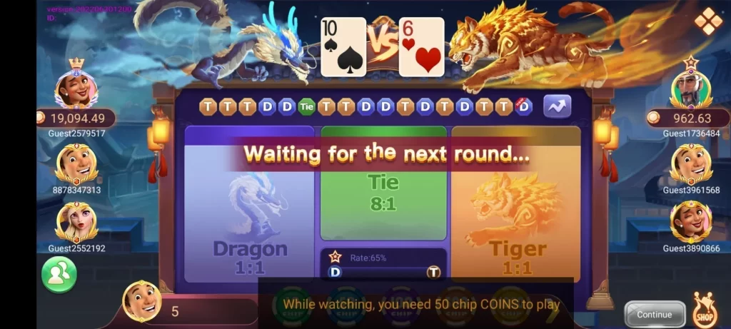 Tips for playing Dragon Tiger bring high efficiency, easy to win